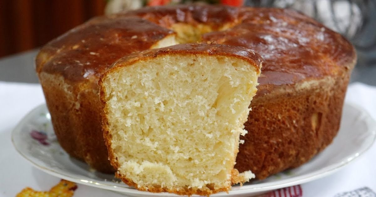 Receita de Pão Caseiro de Liquidificador Só Mexer, Não Precisa Sovar!